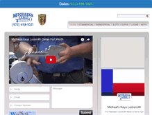 Tablet Screenshot of michaelskeysdallas.com